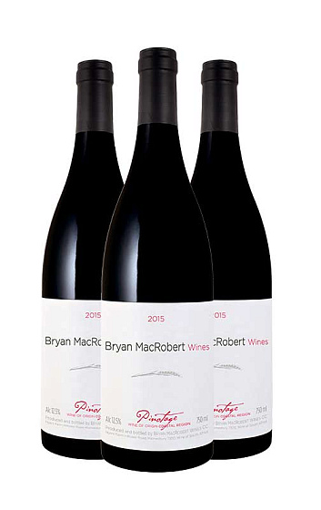 Bryan MacRobert Wines Pinotage 2015 (x3)