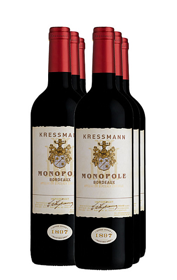 Kressmann Monopole Rouge 2016 (x6)