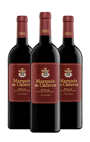 Marqués de Cáceres Crianza 2015 (x3)