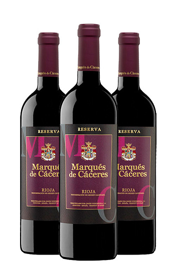Marqués de Cáceres Reserva 2014 (x3)