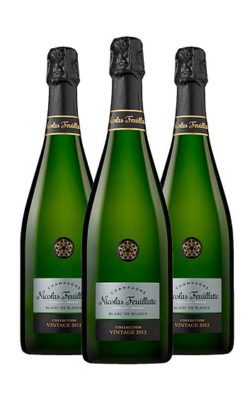 Nicolas Feuillatte Collection Vintage Blanc de Blancs 2012 (x3)
