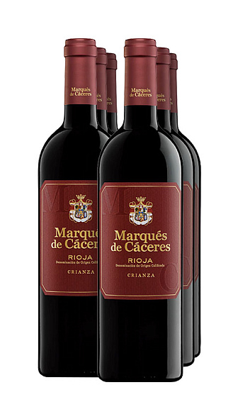 Marqués de Cáceres Crianza 2016 (x6)