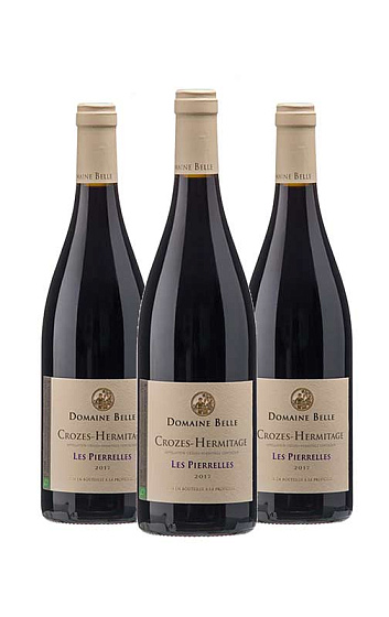 Domaine Belle Crozes-Hermitage Les Pierrelles 2017 (x3)