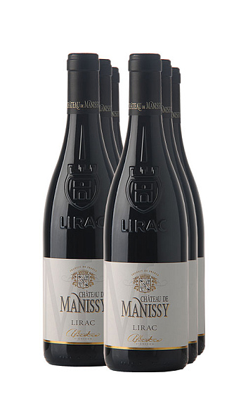 Château de Manissy Lirac Trinité Rouge 2016 (x6)