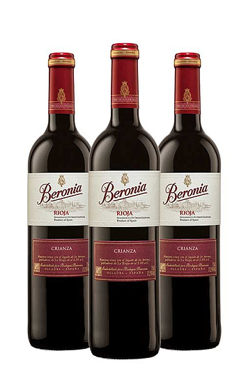Beronia Crianza 2017 (x3)