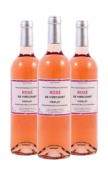 Rosé de Virecourt 2019 (x3)