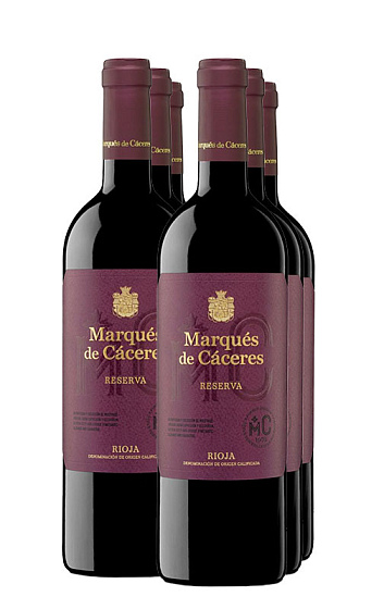 Marqués de Cáceres Reserva 2016 (X6)