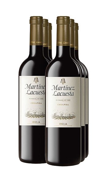 Martinez Lacuesta Crianza 2018 (x6)