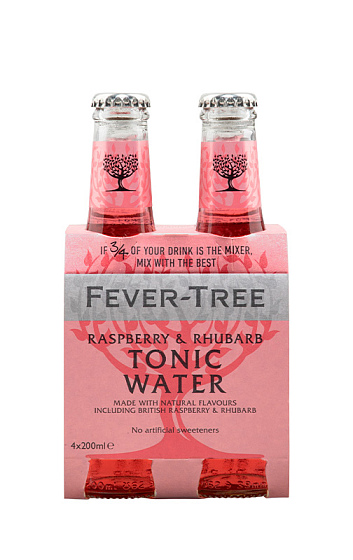 Fever Tree Raspberry & Rhubarb Tonic Water 20 cl (x2)
