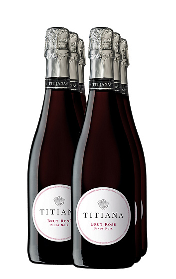 Titiana Brut Rosé Pinot Noir 2017 (x6)
