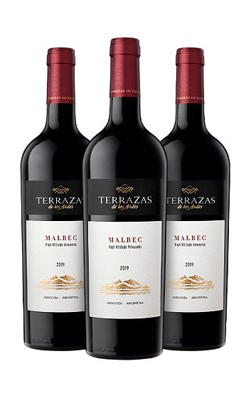 Terrazas de los Andes Reserva Malbec 2019 (x3)