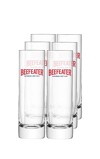  Verre Tube Beefeater (x6)