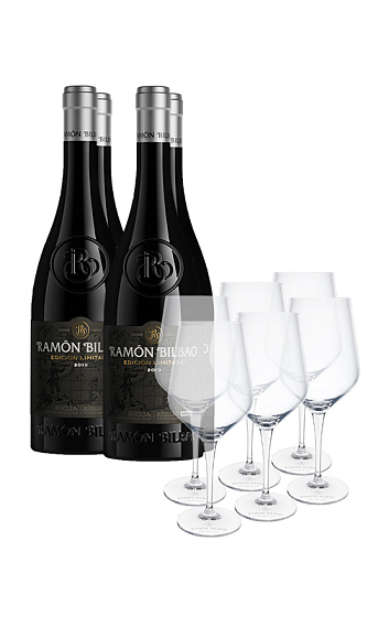 Producto: Pack Ramón Bilbao Edición Limitada 2019 (x4) con Copas
