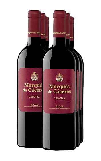 Producto: Marqués de Cáceres Crianza 2021 (x6)
