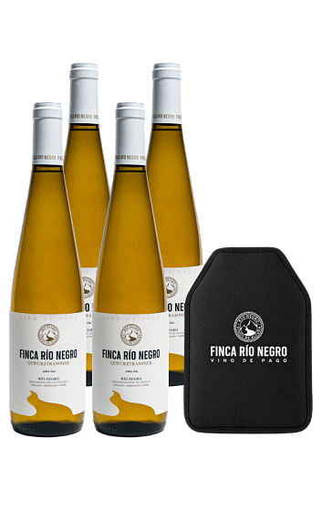 Producto: Finca Río Negro Gewürztraminer 2025 (x4) con Manga Enfriadora