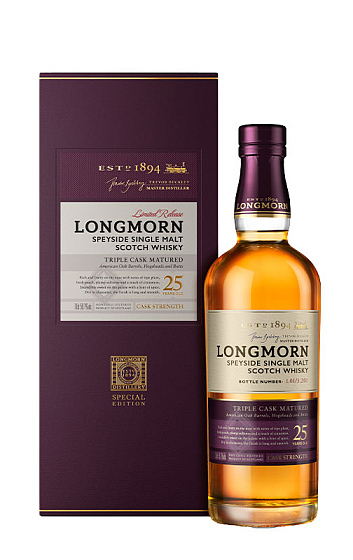 Longmorn 25 Y.O. con estuche