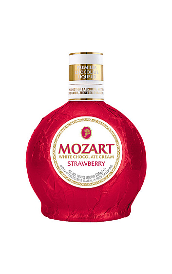 Mozart White Chocolate Cream Strawberry 50 cl