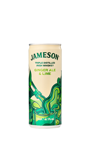 Jameson Ginger Ale and Lime de Regalo