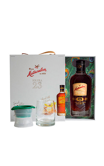 Ron Matusalem 23 (Pack Glas + Eiswürfelform)
