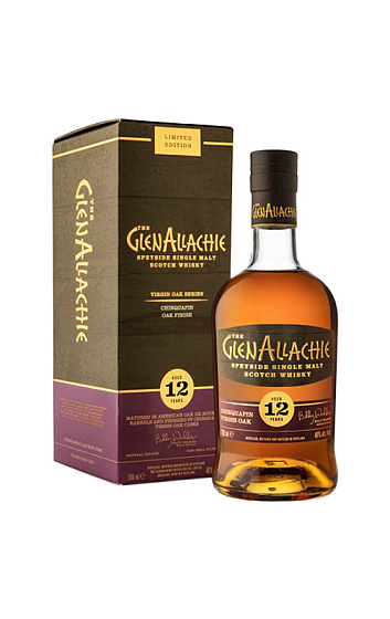 The Glenallachie 12 Years Chinquapin Virgin Oak Speyside Single Malt Scotch Whisky
