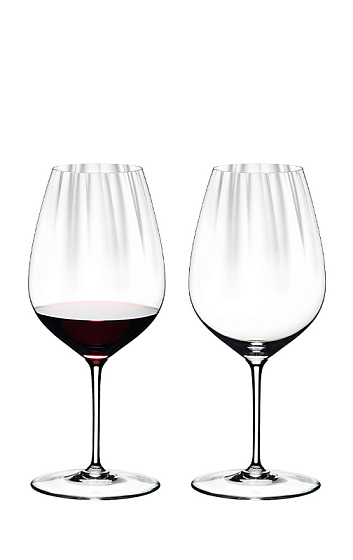 Riedel O Stemless Cabernet/Merlot Glasses - Set Of 6 Non-Crystal Wine Tumblers