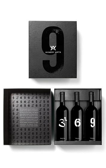Pack Winery Arts (3 cuadrado 2011 + Seis al revés 2011 + Número Nueve 2009)