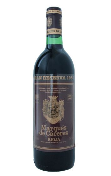 Marqués de Cáceres Gran Reserva 1985