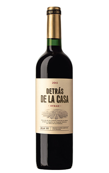 Detrás de La Casa Syrah 2015