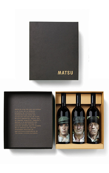 Coffret Matsu x3 (El Pícaro 2016, El Recio 2015 y El Viejo 2015)