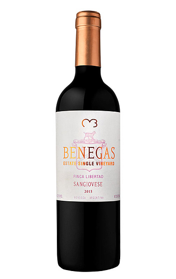 Benegas Single Vineyard Sangiovese 2015