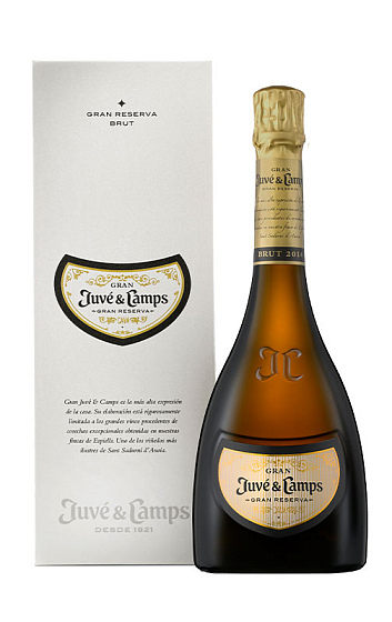 Gran Juvé & Camps Brut Gran Reserva 2014 con estuche