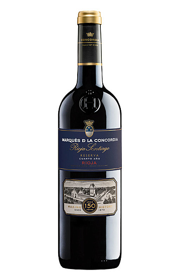 Marqués de la Concordia Rioja Santiago Reserva Cuarto Año 2015