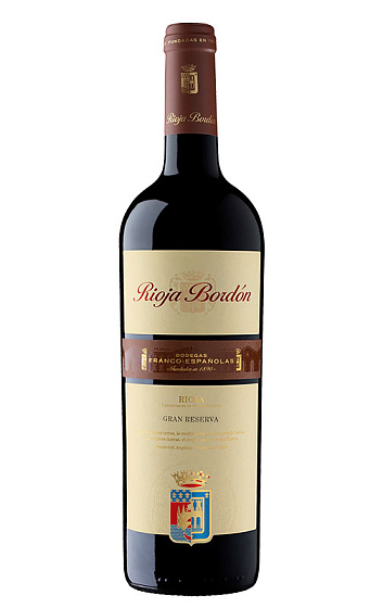 Rioja Bordón Gran Reserva 2009
