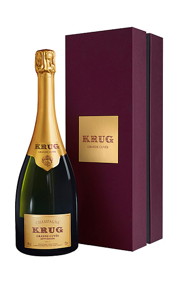 Krug Grande Cuvée Edición Número 168 con estuche
