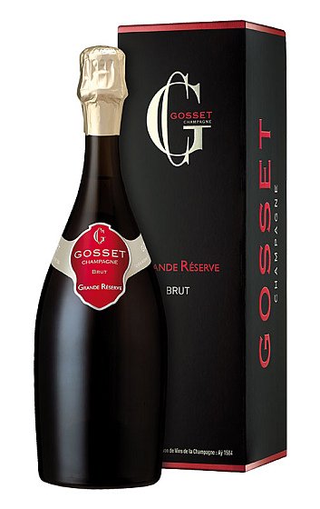 Champagne Gosset Grande Réserve Brut con Astuccio