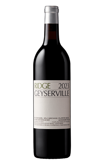 Producto: Ridge Geyserville 2023