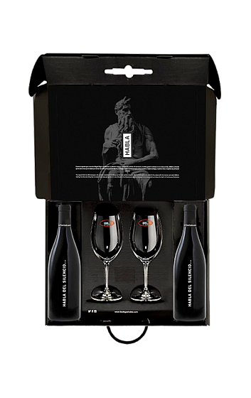 Producto: 2 bottles Habla del Silencio 2023 + 2 glasses