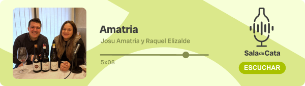 Josu Amatria y Raquel Elizalde en el podcast Sala de Cata