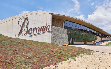 La bodega de Beronia en Rioja.