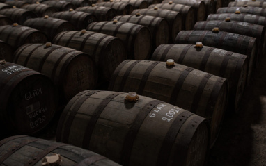 Barricas de envejecimiento de whisky