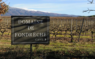 Paisaje de Domaine de Fondrèche