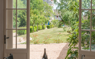 El interior del château