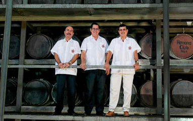 Maestros roneros de Havana Club