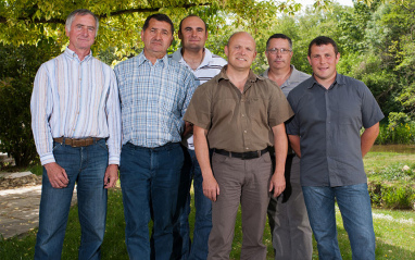 Algunos de los miembros de la junta directiva