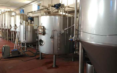 Depósitos de fermentación