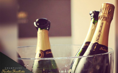 Botellas del Champagne más vendido en Francia