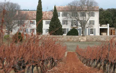 Fachada de Château Routas