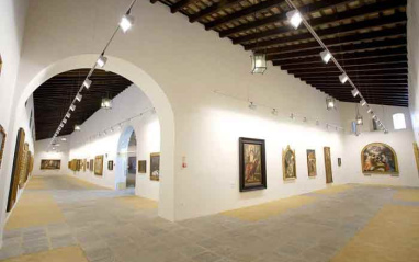 Pinacoteca en el interior de Bodegas Tradición