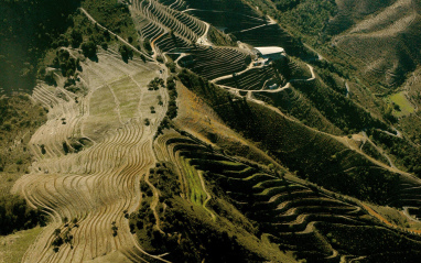 Vista aérea de la zona prioratina