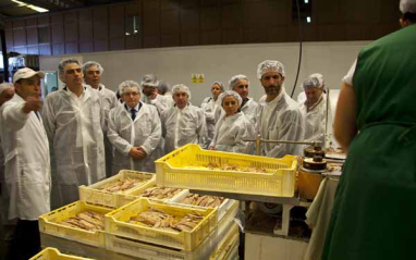 Visita a Luís Escurís Batalla